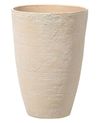 Blumenkübel CAMIA 43 cm Beige