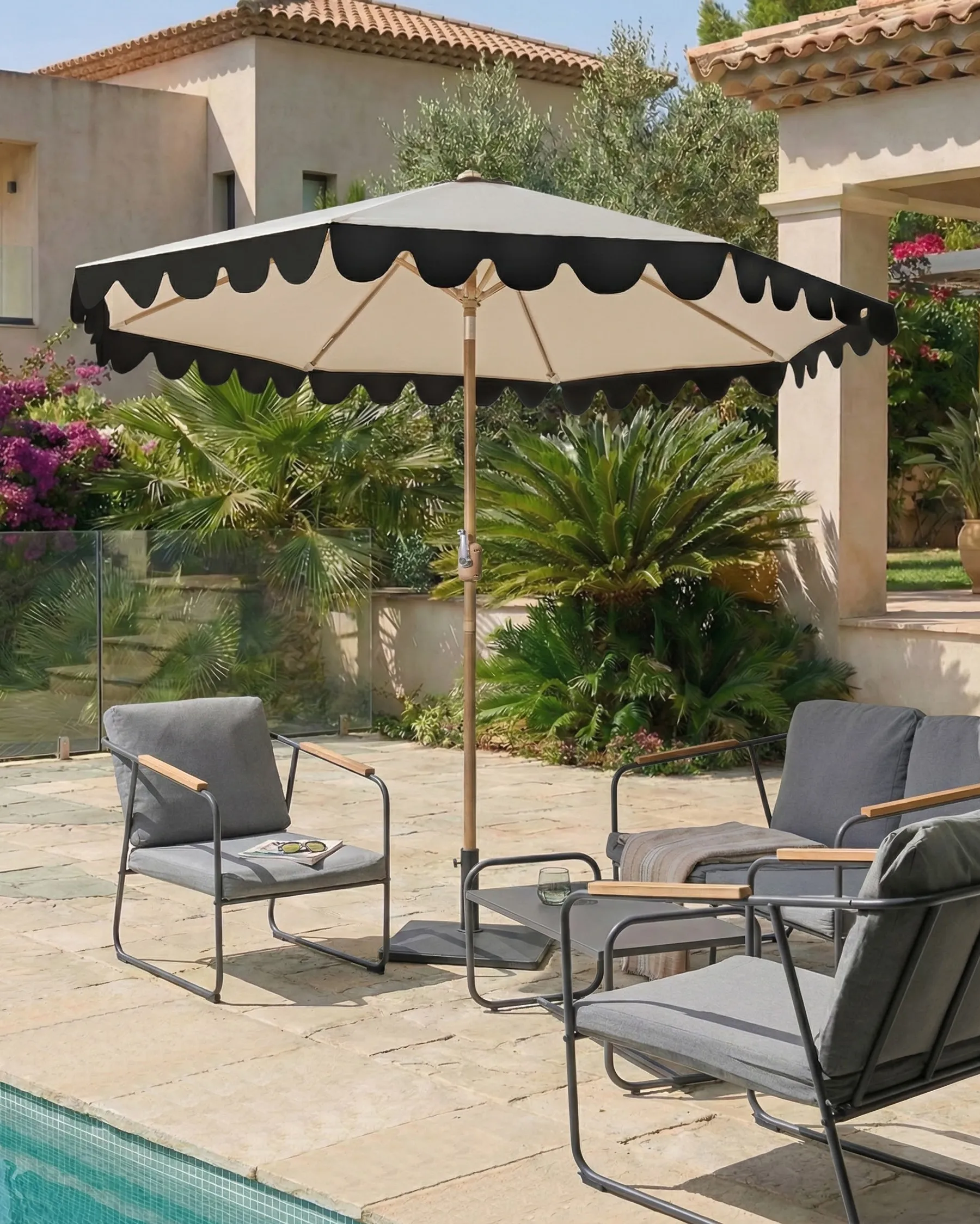 Marktschirm 270 cm ISOLOTTO Beige_1020768