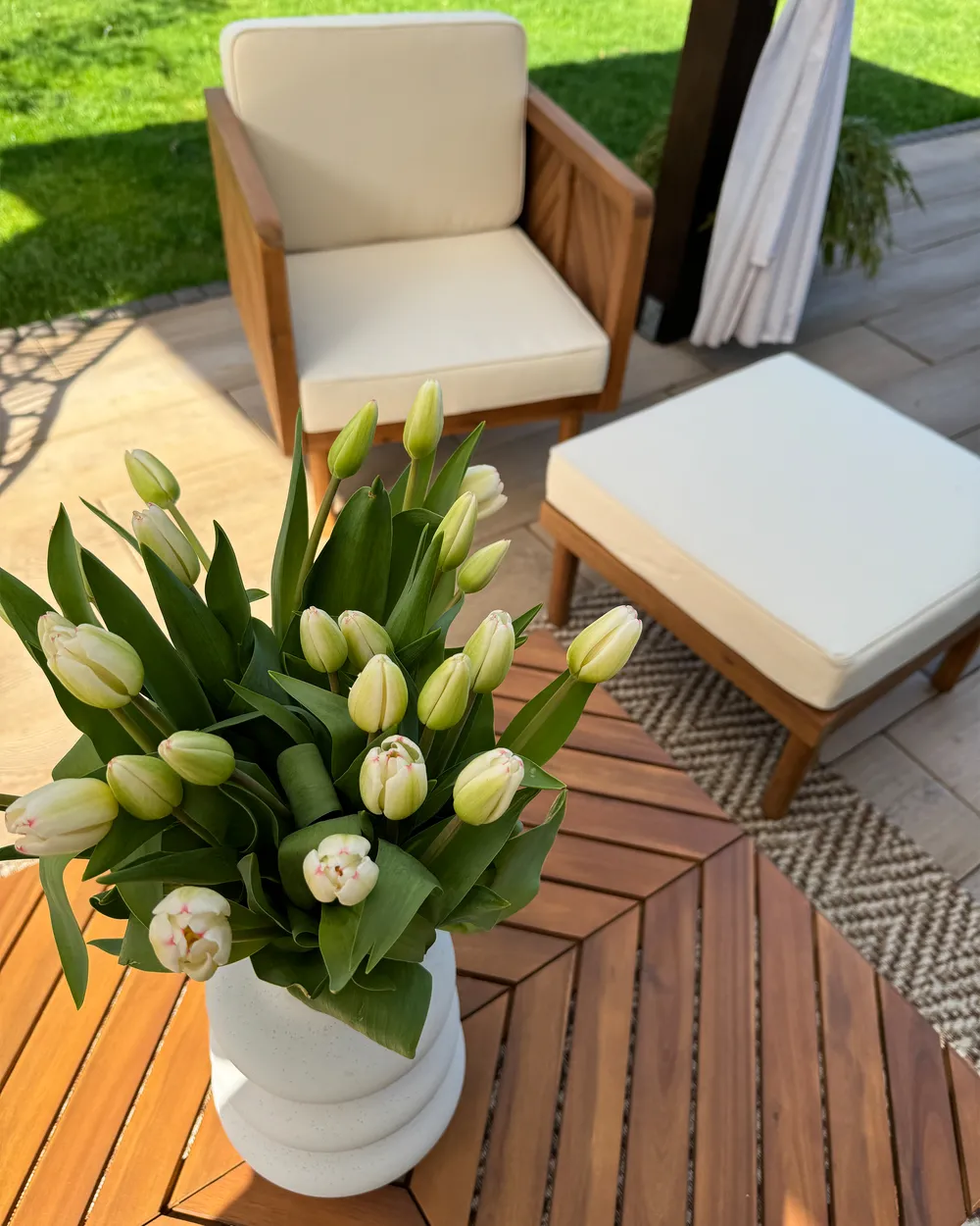Gartensessel BARATTI Akazienholz Braun_978270