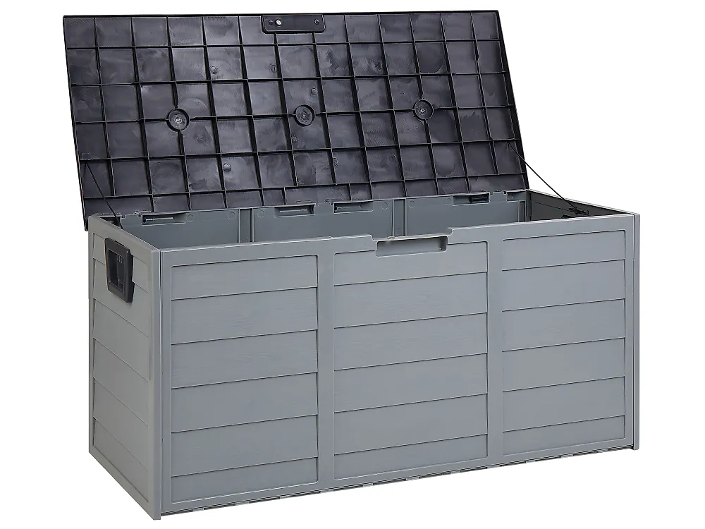 Aufbewahrungsbox LOCARNO 112 cm 50 cm Grau