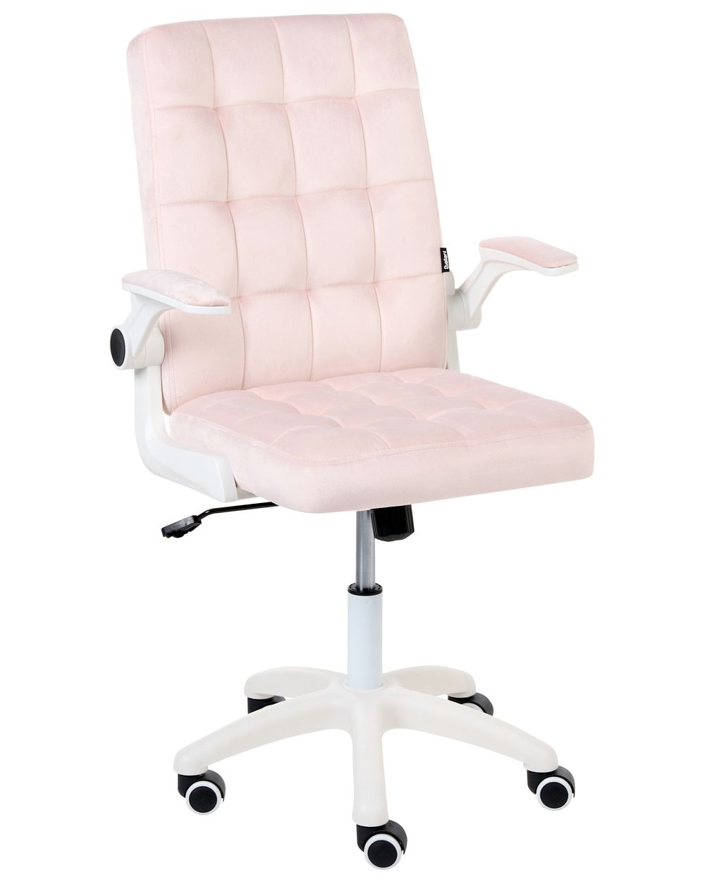 Office Chair DANDY Velvet Pastel Pink