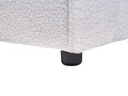 Bed Boucle LINARDS 180 x 200 cm (EU Super King) White_933740