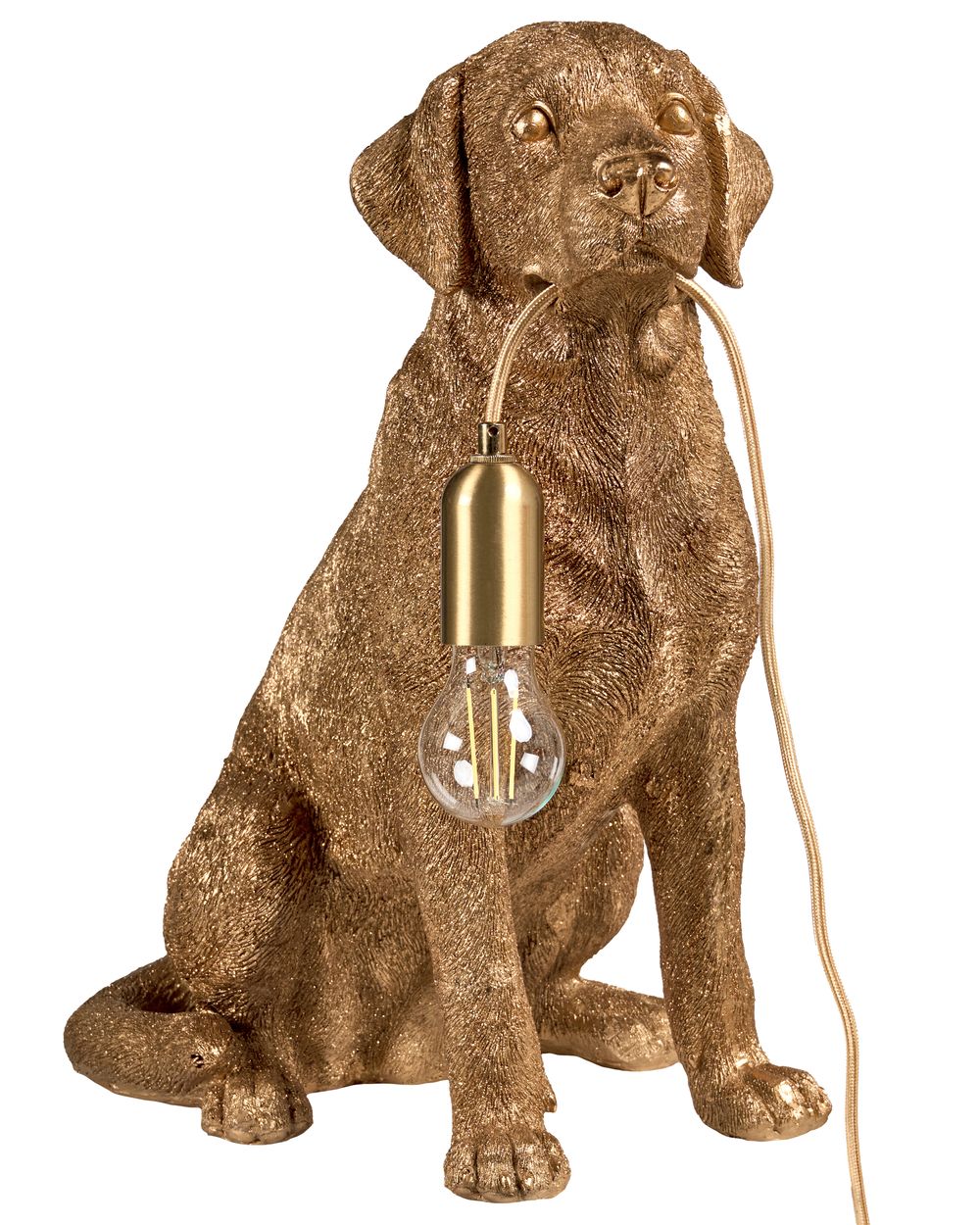 Tafellamp Hond MARLEY Goud