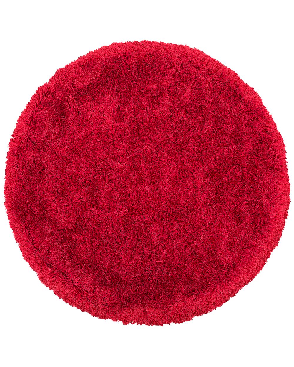 Shaggy Rug CIDE Red ø 140 cm