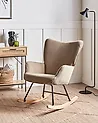 Schaukelsessel ARSET Cord Taupe