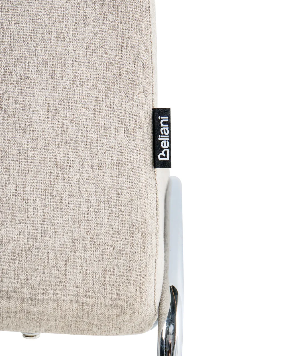Esszimmerstuhl 2er Set LECCO Stoff Beige_1044674