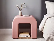 Set of 2 Side Tables MOZIA Pink_1166116