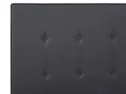 Bett mit Lattenrost Stoff AMBASSADOR 160 x 200 cm Dunkelgrau_777526