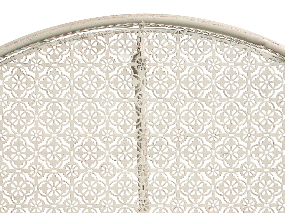 Bistro Set Folding FOLELLI Metal Light Beige_1002023