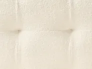 Bed Boucle SOULISSE 160 x 200 cm (EU King Size) Off-White_992683