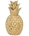 Dekofigur Ananas TYANA Keramik Gold