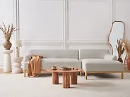 Ecksofa SOSJO Stoff Hellbeige linksseitig_1183526