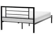 Postelja Kovina CUSSET 120 x 200 cm Črna_1026478