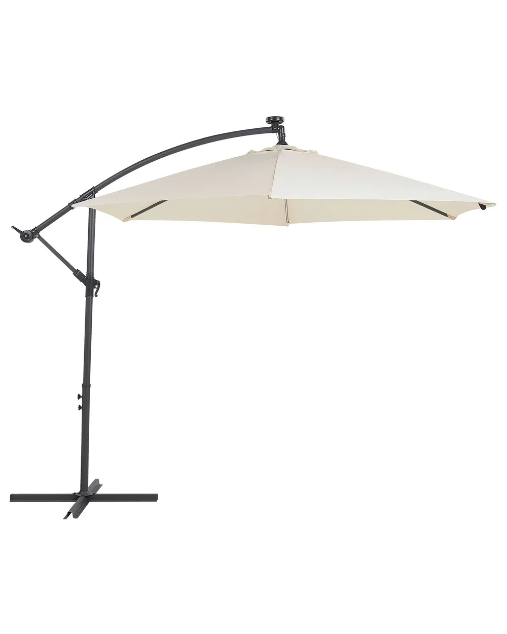 Ampelschirm LED 285 cm CORVAL Beige