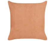 Set of 2 Decorative Cushions MARIGOLD 45 x 45 cm Orange Solid_953465