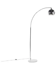 Stehlampe PAROO Metall Silber_876930