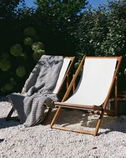 Kuscheldecke CHYAMA Baumwolle 220 x 240 cm Schwarz_1017945