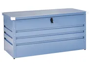 Aufbewahrungsbox CEBROSA 132 cm 62 cm Metall Blau_944753