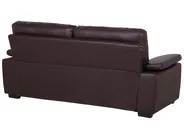 Sofa Set 5-Sitzer VOGAR Kunstleder Dunkelbraun_730473