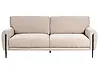 Sofa 3-Sitzer SKARO Chenillegewebe Beige