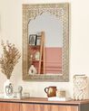 Wandspiegel PALI 60 cm 90 cm Metall Gold