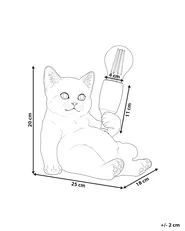 Tischlampe Katze ZIPPY Gold_1066708