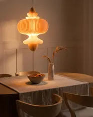 Hängeleuchte AMALSAN Papier Beige_1044181