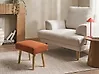 Hocker TAKOMA Stoff Orange