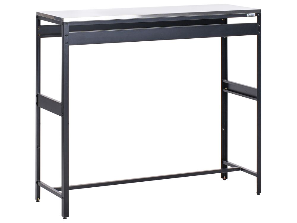 Outdoor-Bartisch MAENZA Schwarz Metall