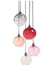 Pendant Lamp PABELLON Glass Red_968281