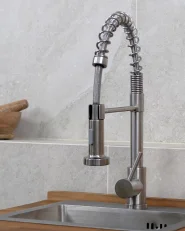 Küchenarmatur mit flexiblem Auslauf MAIHUE Silber_1002249