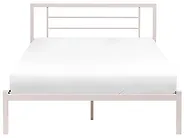Bed Metaal CUSSET 120 x 200 cm Lichtbeige_1162057