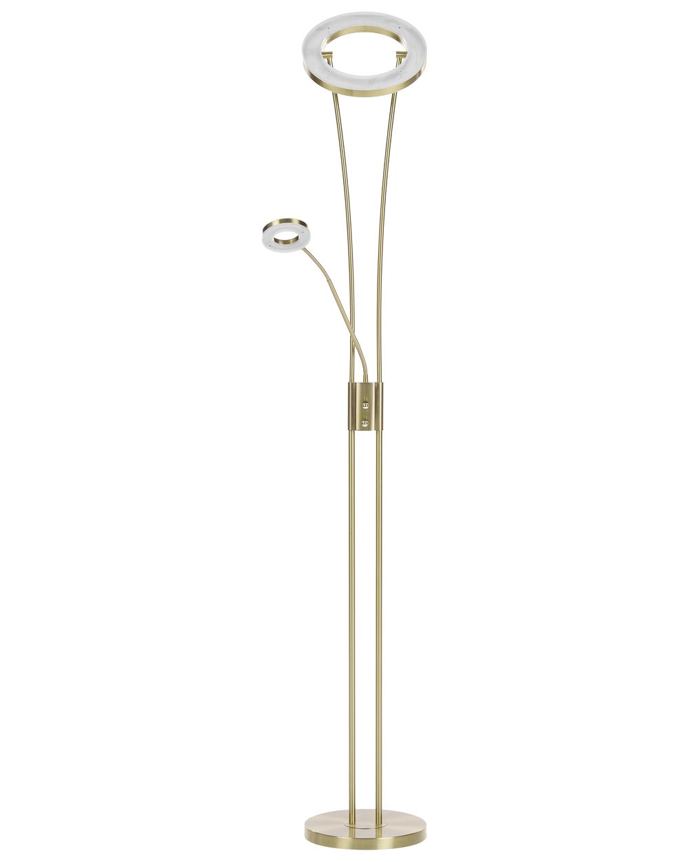 Stojeća LED lampa KENNET  s dimerom Metal Mesing