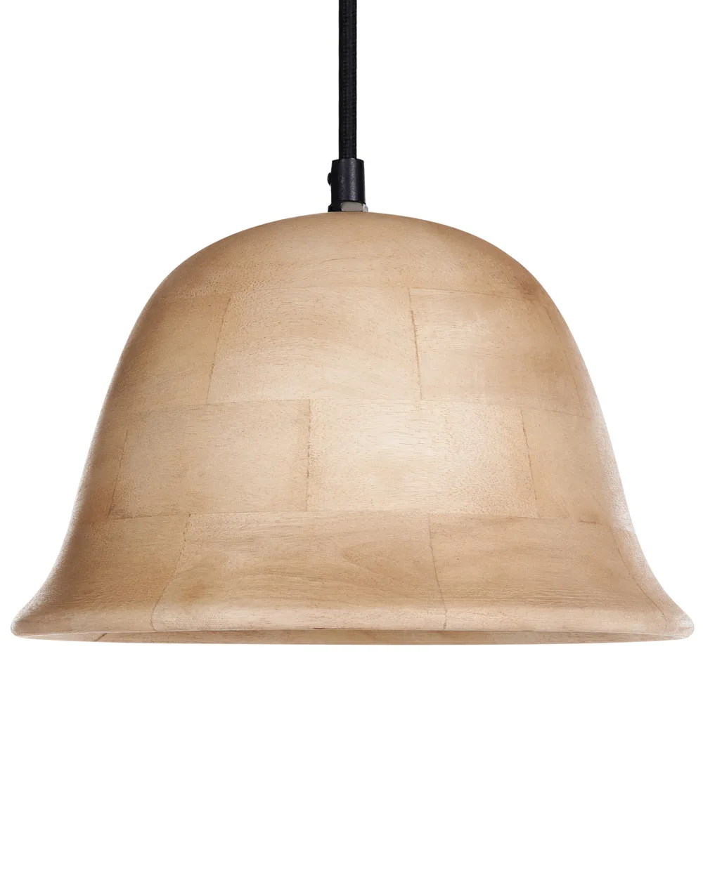 Hängeleuchte GOIKA Mango Holz Hellbraun_986379