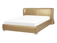 Waterbed Leather PARIS 140 x 200 cm (EU Double) Gold_757286