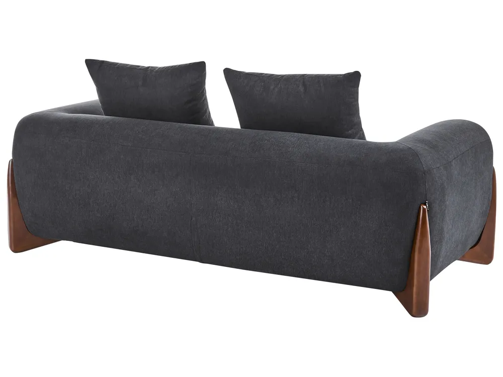 Sofa 2 Seater VINLIDEN Black_1048200