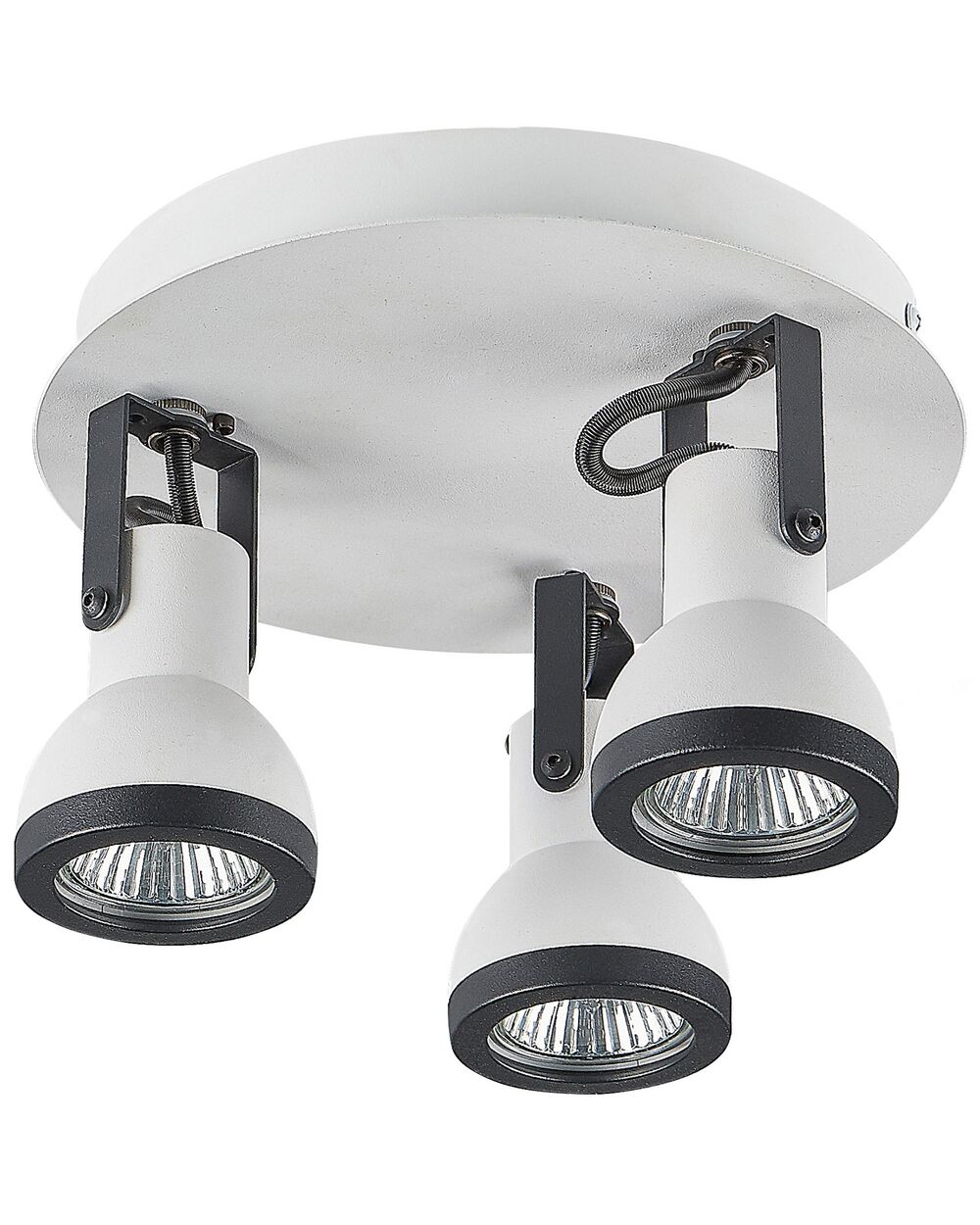 3 Light Spotlight BARO Adjustable Metal White