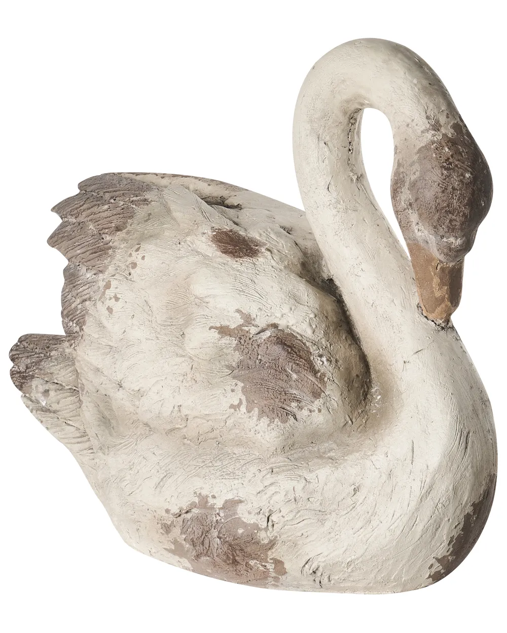 Gartenskulptur PACIANO Schwan Beige