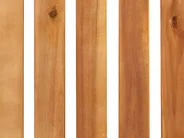 Sonnenliege mit Kissen FANANO mit Relaxfunktion Akazienholz Braun_863050