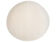 Sofa 3-Sitzer LEIREN Samtstoff Cremeweiß_920761