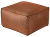 Pouf BOULDER Goldbraun