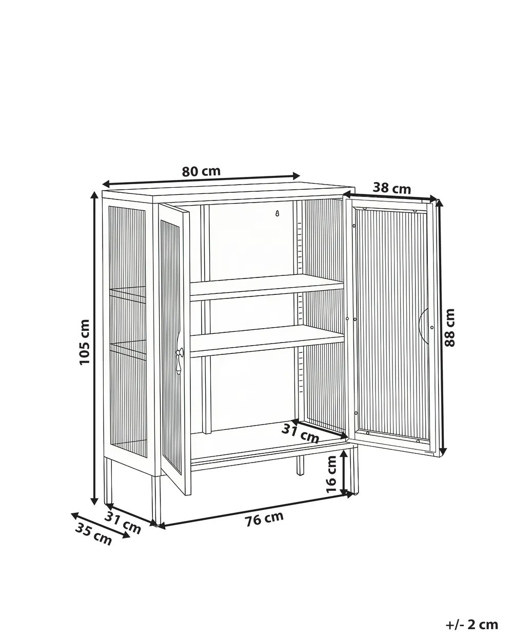 Büroschrank GLEORA Metall Hellbeige_1046425