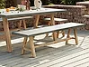 Gartenbank TONNARE 200 cm Beton Grau