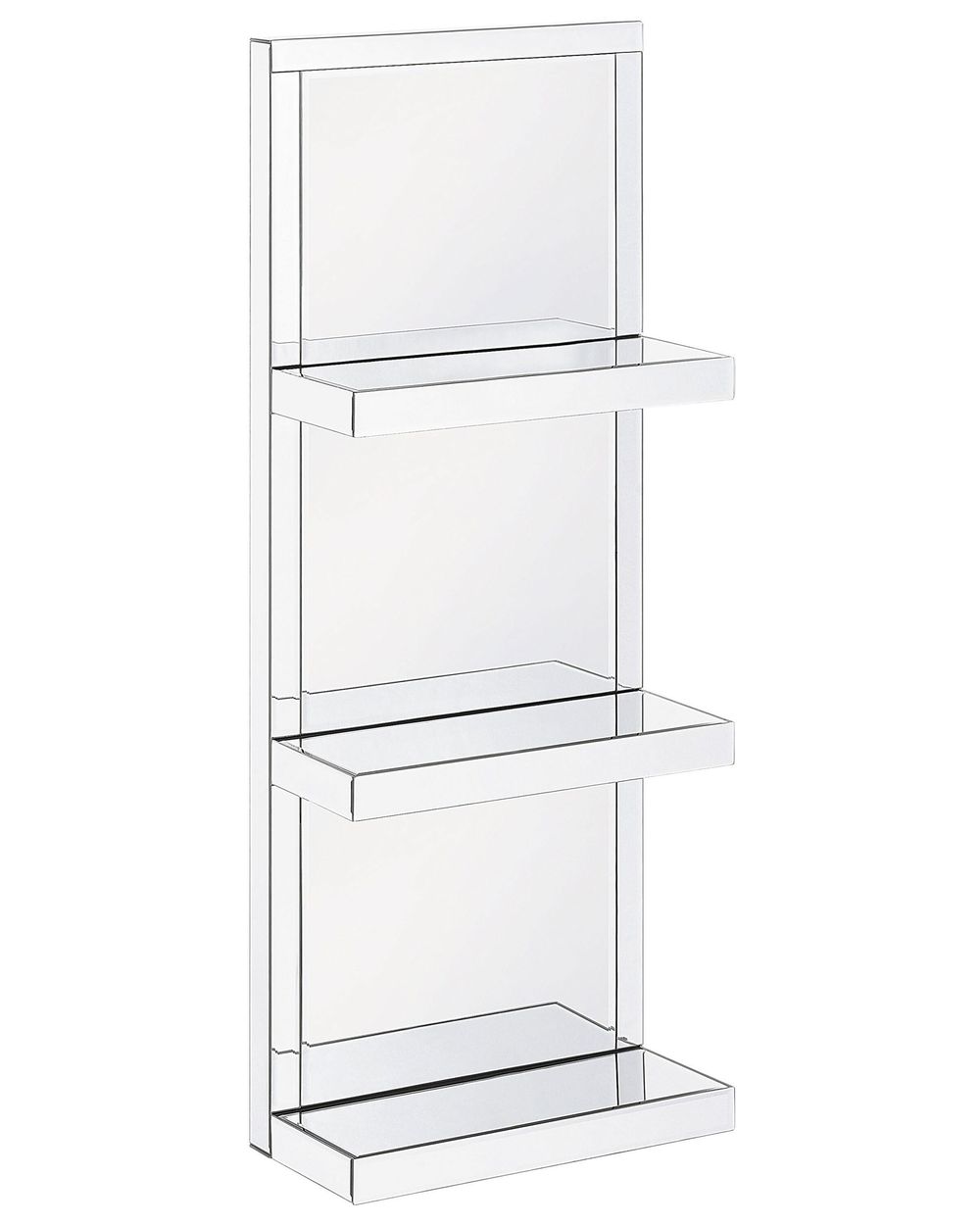 Wall Shelf GAONA Mirrored Silver