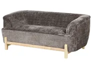 Sofa Set 5-Sitzer ALNOR Chenillegewebe Braun_1019081
