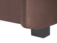 Sofa 3 Seater VELTADA Velvet Dark Brown_1028227