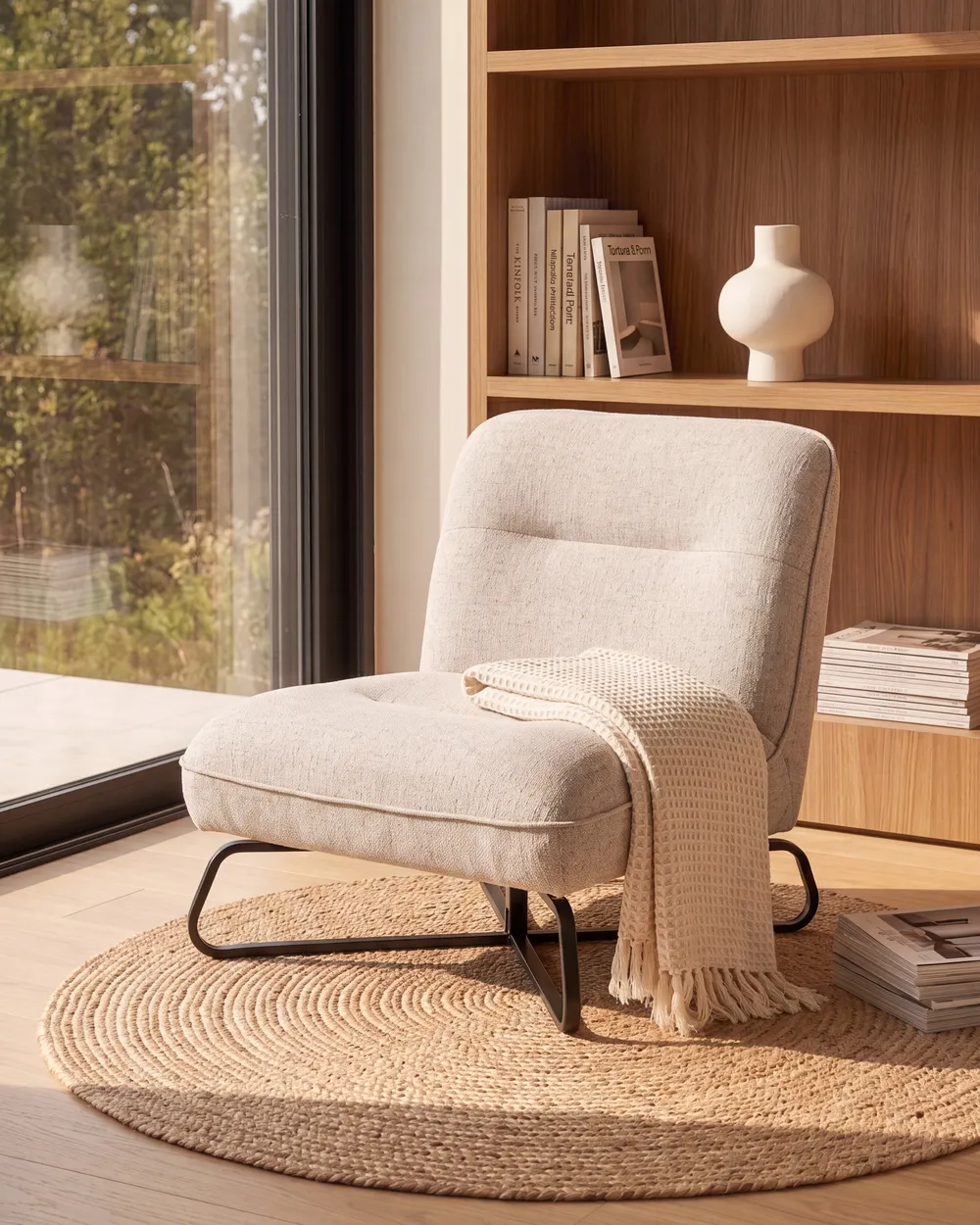 Sessel LINDAL Stoff Beige