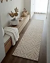 Kunstfellteppich MITCHELL Beige 80 x 300 cm