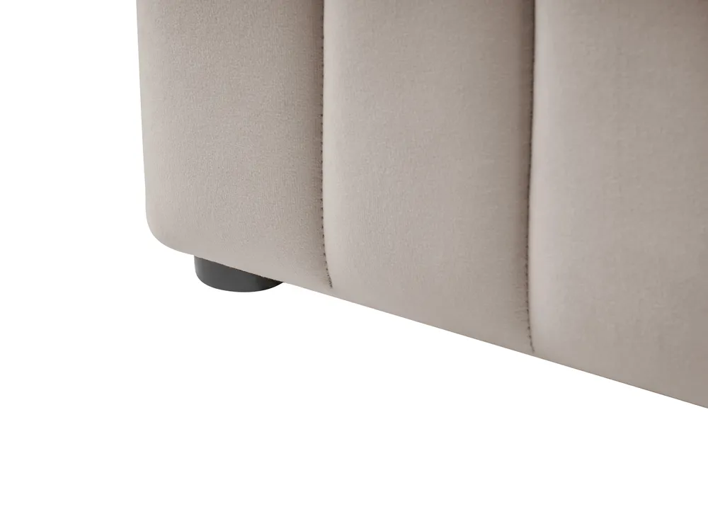 Bett mit Stauraum LUNAN Taupe 140 x 200 cm_1051526