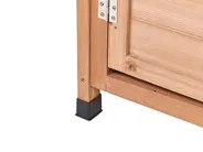Geräteschuppen ARSEGO 96 cm 67 cm Tannenholz Hellbraun_1041932
